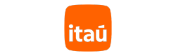 Logo de Itaú, cliente de DocManager